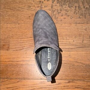 Men's Gray Suede Loafers